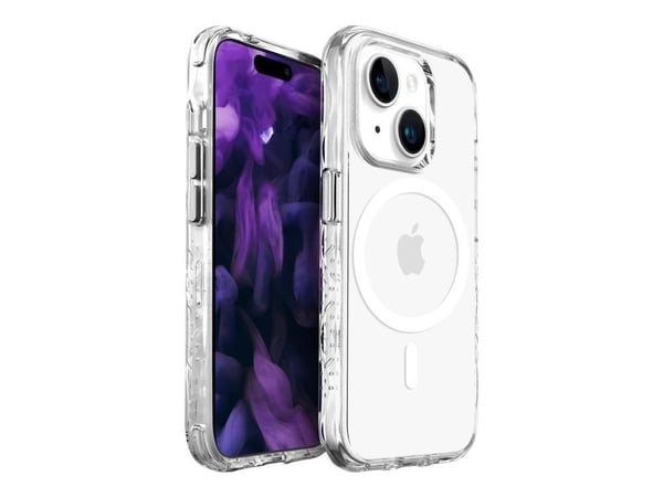 LAUT Crystal Matter X, Suojus, Apple, iPhone 15, 15,5 cm (6.1"), Läpinäkyvä