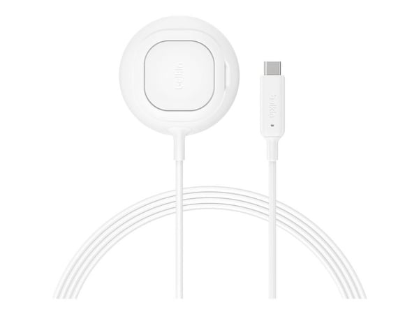 Belkin UltraCharge, Sisätila, USB, Langaton lataaminen, 2 m, Valkoinen