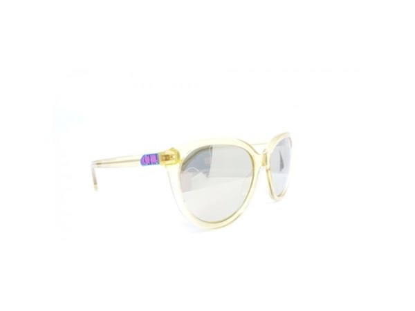 Calvin Klein J752S/54 solbriller, Crystal Yellow, for kvinner