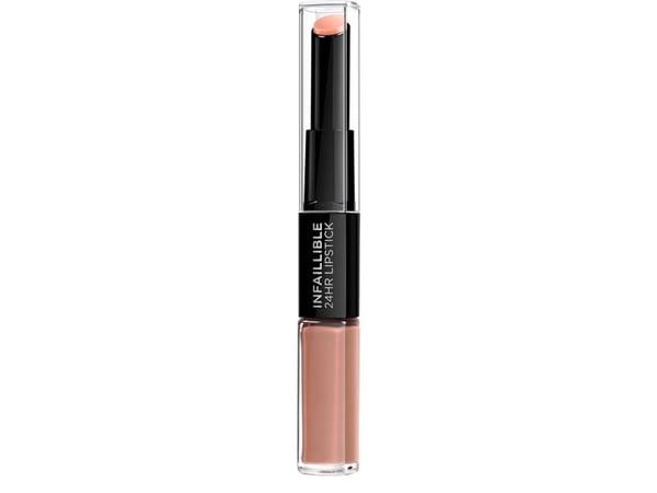 L'Oreal Paris L'OREAL_Infallible 24H Duo Lipstick and Lip Gloss 2-i-1 113 Invincible Sable 5ml