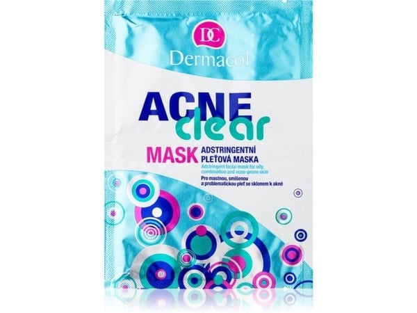Dermacol ACNEclear sammentrekkende ansiktsmaske 2 x 8 g