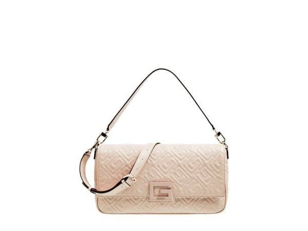 Guess Brightside skulderveske i polyuretan rosewood