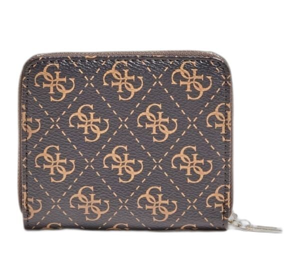 Guess Camy lommebok SLG Small Zip, brun (for kvinner)