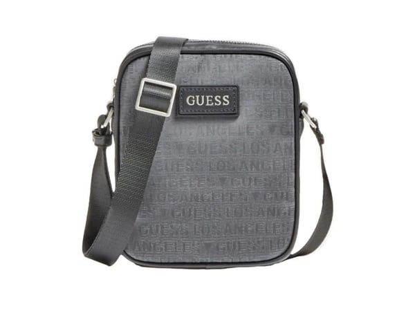 Guess Dan dokumentholder tekstil crossbody-veske, svart, HMDLJCP0317