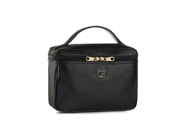 Guess Nohea syntetisk lær kosmetikkveske PWH NOHE P0360 sort 29,5 x 18,5 x 15 cm