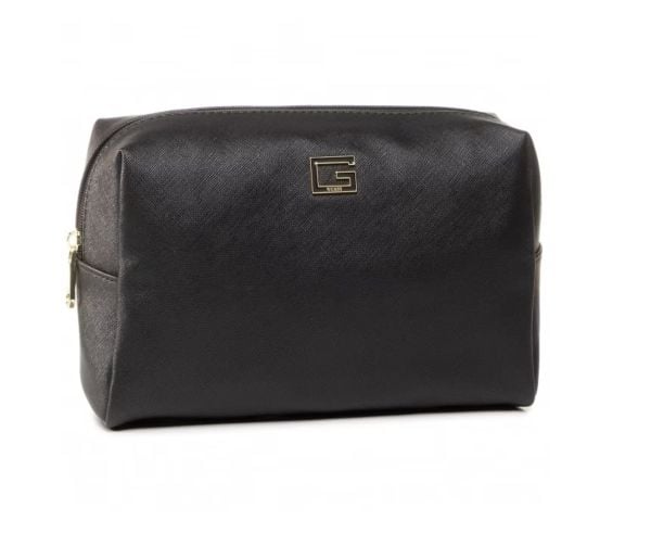 Guess Nohea bag, stor topp glidelås, svart, for kvinner 23 x 15 x 10 cm