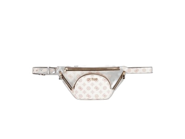 Guess Utility Vibe tekstil fanny pack, hvit (for kvinner)