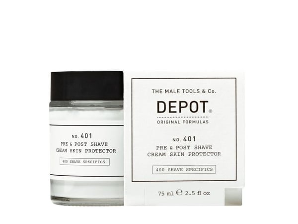 Depot 401 Pre &amp; Post Shave Cream Skin Protector 75ml