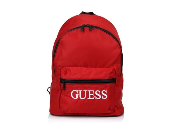 Guess Quatro ryggsekk rød for menn 16/31 x 42 x 13 cm