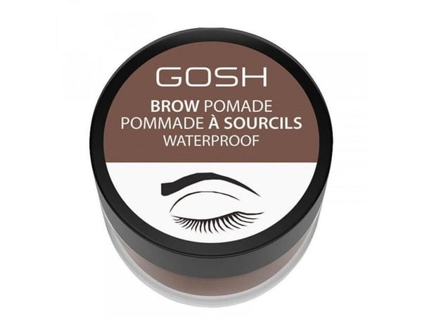 Gosh waterproof brynpomade 001, Brown, 4 ml