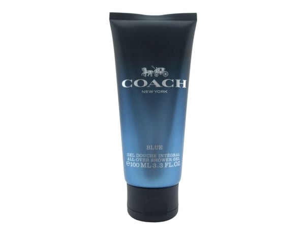 Coach Blue shower gel, beard & hair, 100 ml for menn