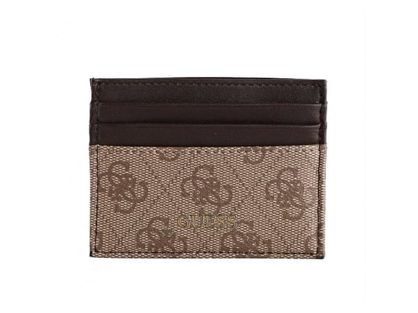 Guess Vezzola kortholder i skinn SMVEZLLEA25 brun unisex
