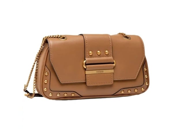 Guess Greta i lær håndveske svart hwvb81 29210 16 x 29 x 5,3 cm for dame