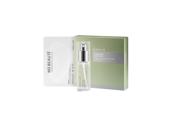 M2 BEAUTE_Hybrid Second Skin Eye Mask Kollagen anti-rynke maske for øyeområdet 30ml