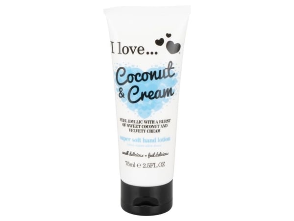 I love Super Soft Hand Lotion Coconut & Cream 75ml