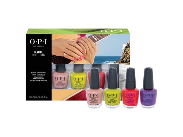 OPI Gel-Effect neglelakk Malibu, x4 stk, 3,75 ml (for kvinner)