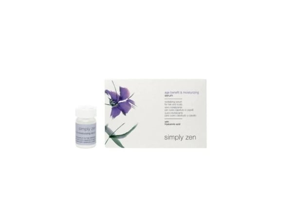 Simply Zen Age Benefit & Fuktighetsgivende hår og hodebunnsserum, Alle hårtyper, 12x5ml