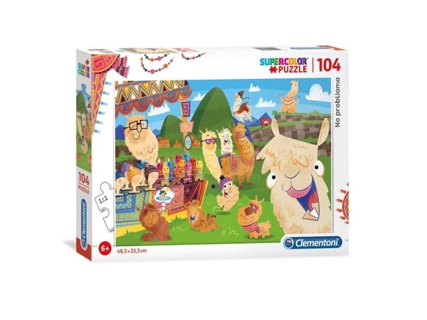 Clementoni 104 stk. Puslespill uten problem 27279 X6