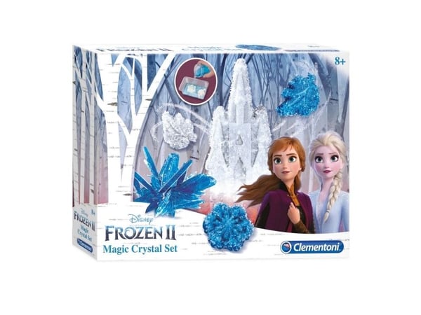 Clementoni Magic Crystal Set, Eksperiment sett, Kjemi, 8 år, Flerfarget