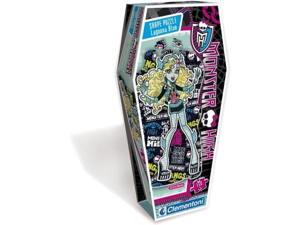Clementoni Monster High formatpussel 275330 unisex 5–7 år 150 bitar