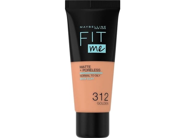 Maybelline Fit me flytende foundation 30 ml - 312 Golden