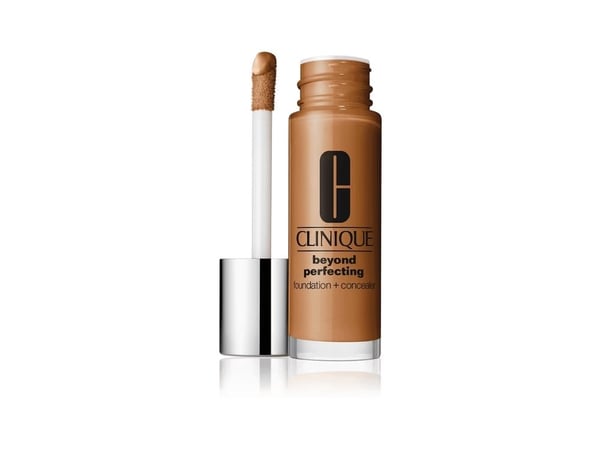 Clinique Beyond Perfecting Paraben-Free Matte Finish Liquid Foundation & Concealer 2-i-1, 24 Golden, 30 ml