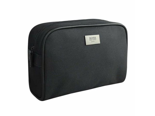 Hugo Boss Hugo Boss, Toalettmappe, Reiseveske, Grå, Menn, 23 x 8 x 14 cm Menn