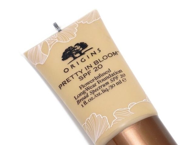 Origins Pretty In Bloom Long Wearing foundation 610 Deep Neutral, SPF 20, 30 ml