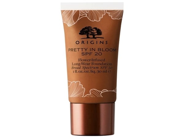 Origins Pretty In Bloom Long Wearing Cream Foundation 710 Very Deep Cool SPF 20 30 ml for kvinner