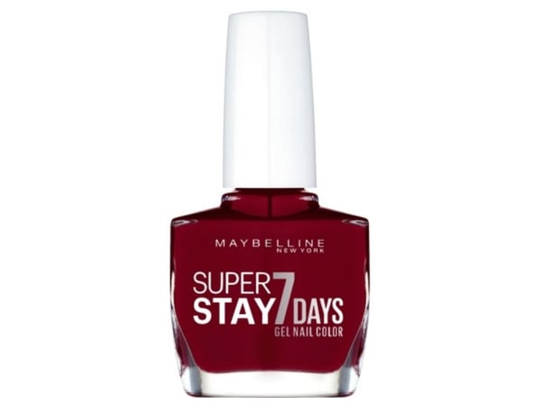 Maybelline Forever Strong Super Stay 7 Days Top Coat neglelakk Nr. 265 Divine Wine 10 ml
