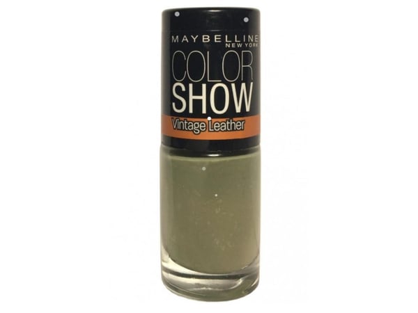 Maybelline Color Show Vintage Leather nagellack nr. 208 Sage Staple Green 7 ml