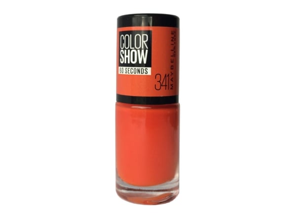 Maybelline Color Show 60 Seconds neglelakk nr. 341 Orange Attach 7 ml