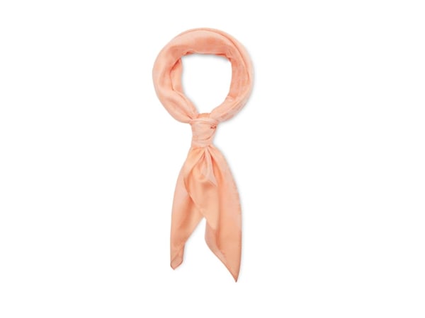 Guess Helaina kefiah, tekstilskjerf, korall, 4G-logo, AW8850 POL03, 135 x 135 cm