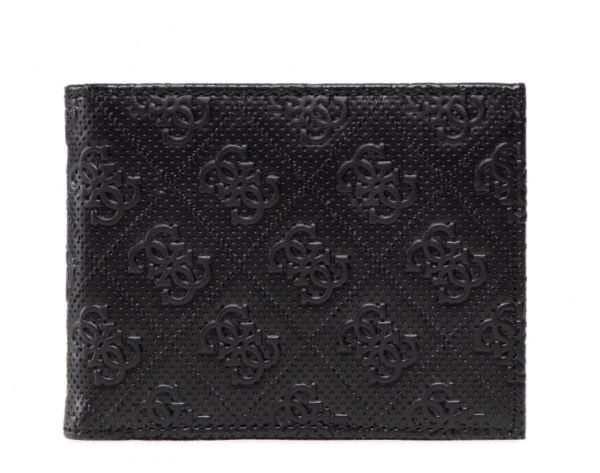 Guess Vezzola lommebok i polyester med logo-detalj SMESCHLEA20 sort
