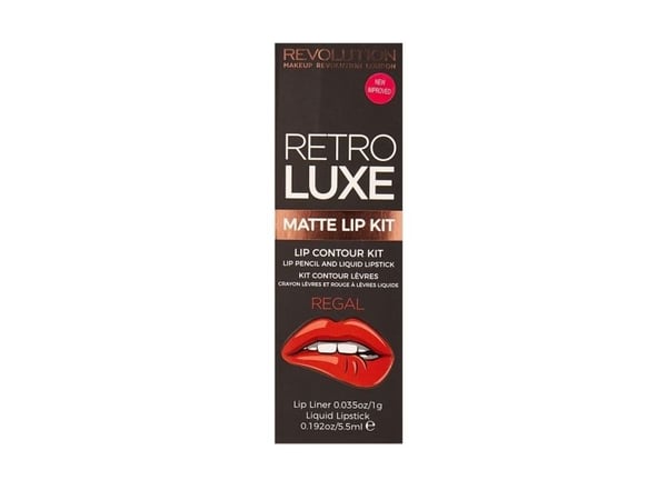 Makeup Revolution Retro Luxe kit – matt läppstift + konturpenna