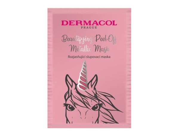 Dermacol Beautifying Peeloff Metallic Mask Brightening Face Mask