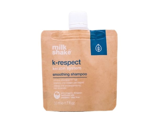 Milk Shake K-Respect Keratin hårshampo for glatting 50 ml