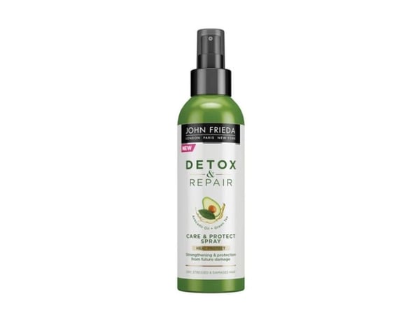 John Frieda spray mot ettervekst Detox & Repair med avokadoolje (100 ml)