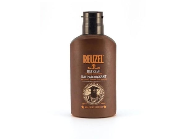 Reuzel Reuzel No Rinse Beard Vask tørr skjeggsjampo uten å skylle Refresh 100ml