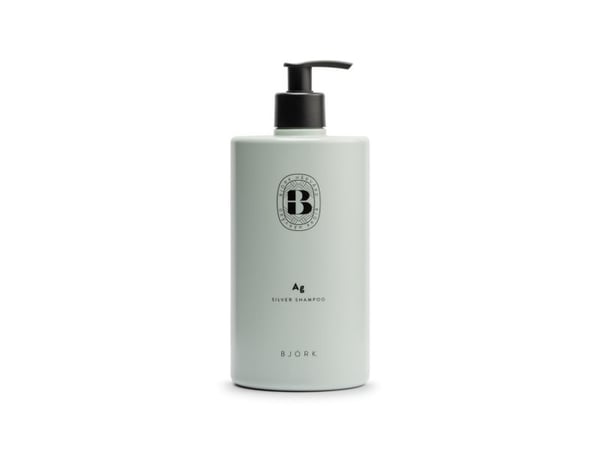 Bjork, Ag Silver, hårsjampo for nøytralisering av gule toner, 750 ml (for kvinner)