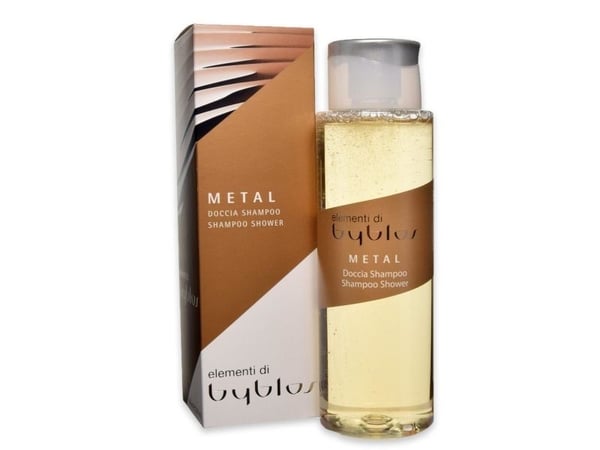 Byblos Men's Shampoo Metal 400ml - Shower Foam