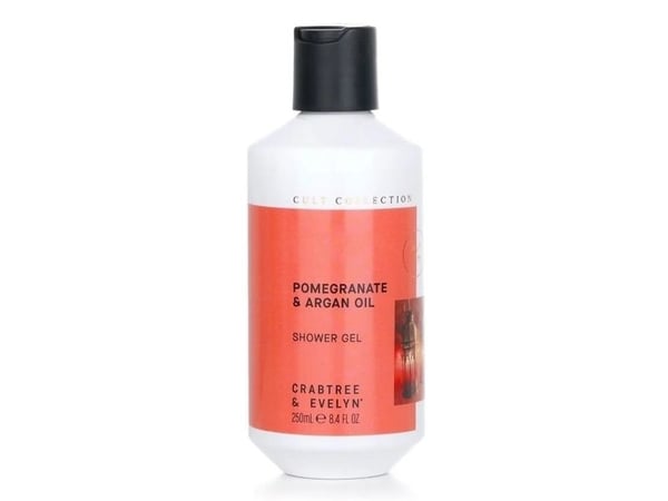 I love Crabtree & Evelyn, Granateple & Argan, Nourishing dusjgel - for alle hudtyper, 250 ml (unisex)