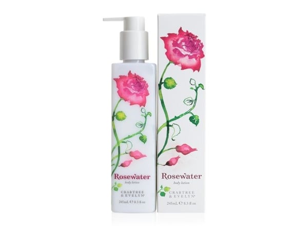 Tous Crabtree & Evelyn Rosewater fuktighetsgivende body lotion 245 ml