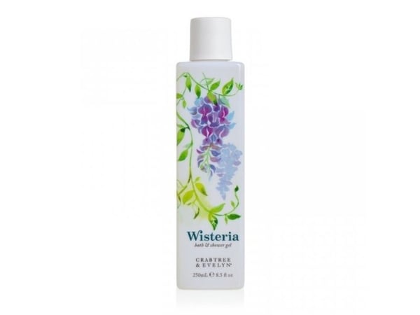 John Richmond Crabtree & Evelyn Wisteria rensende shower gel 250 ml (for alle hudtyper)