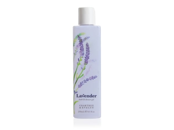 Crabtree & Evelyn, Lavander, Relaxing, Shower Gel, For All Skin Types, 250 ml