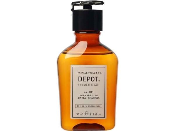 Depot 100 Hair Cleansing No. 101 Botanical Complex hårsjampo - normaliserende, 50 ml