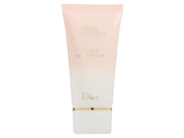 Dior Prestige La Crème Mains de Rose, Gräddvit, Kvinna, Alla hudtyper, Motverkar åldrande, Näringsgivande, Revitaliserande, 50 ml, 50 g