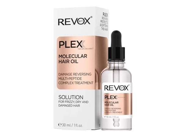 Revox B77, Plex Molecular, peptider, håroljebehandling för reparation, 30 ml (för kvinnor)