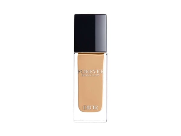 Dior Forever Skin Glow, Pumppupullo, Nestemäinen, Beige, 4WO, Warm Olive, Olive/Yellow