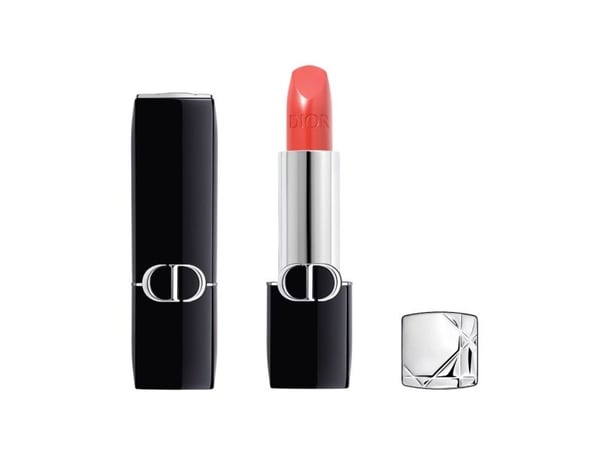 Dior Christian Rouge, satin finish, cremeläppstift 540, Silky Coral, 3,5 g